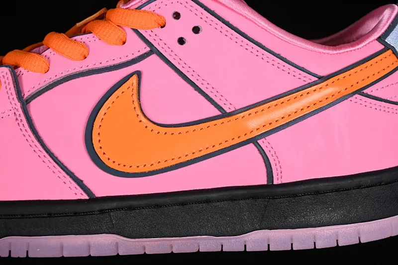 All Categories Nk SB Dunk Series Nk SB Dunk Low Low-top sneakers J version The Powerpuff Girls x Nk SB Dunk Low Powerpuff Girls joint model Low-top casual sneakers FD2631-600